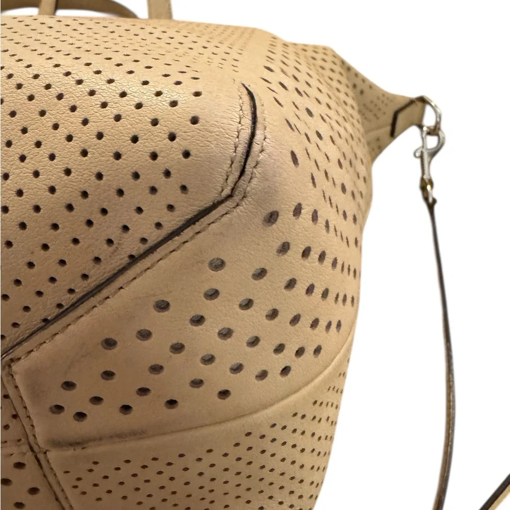 Coach Bleecker Cooper Perforated Leather Satchel 2013